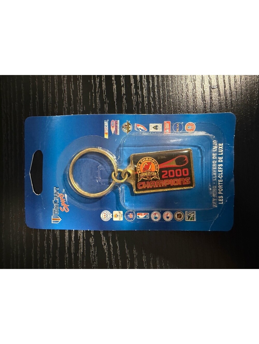 New Jersey Devils 2000 Stanley Cup Champs Keychain By Wincraft